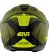 Casco jet Givi X.22 Planet Hyper verde giallo