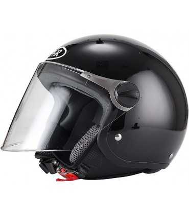 Casco jet BHR 710 nero