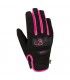 Guanti moto donna Bering York nero rosa