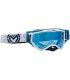 Maschera cross Moose racing Pro Stars bianco blu