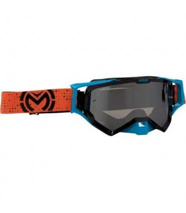 Maschera cross Moose racing Pro Stars blu arancio