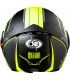 Casco jet One Alfa multi nero giallo