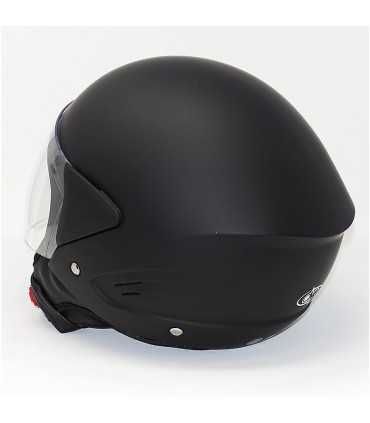 Casco jet One Micro nero opaco