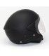 Casco jet One Micro nero opaco