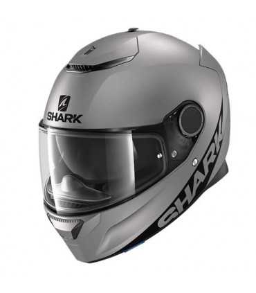 Casco Shark Spartan Blank antracite opaco