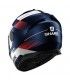 Casque Shark Spartan Strad bleu rouge mat