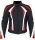 Prexport Pegaso jacket black white red