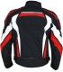 Prexport Pegaso jacket black white red