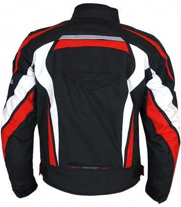 Prexport Pegaso jacket black white red