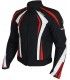 Prexport Pegaso jacket black white red