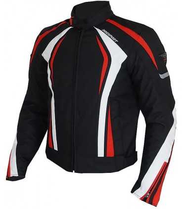 Prexport Pegaso jacket black white red