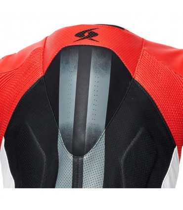 Lether suit 1 piece Spyke Estoril race red black