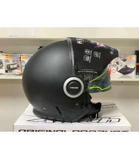 CASCO JET AIROH HELIOS NERO OPACO