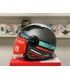 Casco jet LS2 Airflow Ronnie titanio opaco