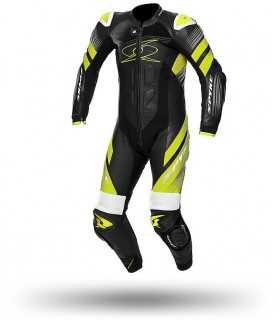 Lether suit 1 piece Spyke Estoril race black yellow