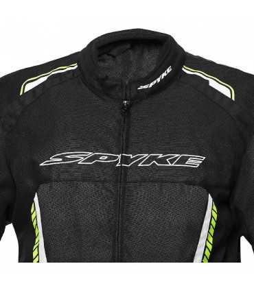 Giacca moto Spyke Daytona dry tecno sport nero giallo