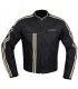 A-Pro Bandidos leather jacket black white