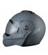 Casco moto apribile Bhr Reverse grigio opaco