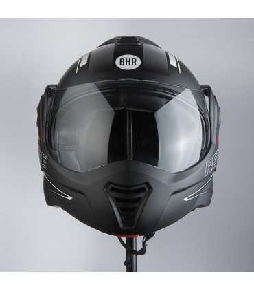 Casque moto modulaire Bhr Reverse Cool noir