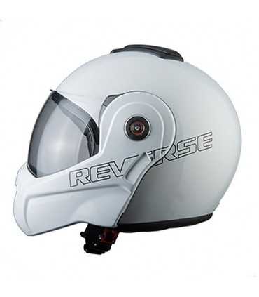 Casco moto apribile Bhr Reverse bianco