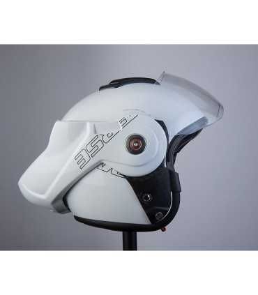 Casque moto modulaire Bhr Reverse blanc