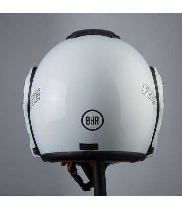 Casque moto modulaire Bhr Reverse blanc