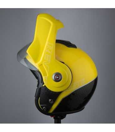 Casque moto modulaire Bhr Reverse jaune noir