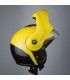 Casque moto modulaire Bhr Reverse jaune noir