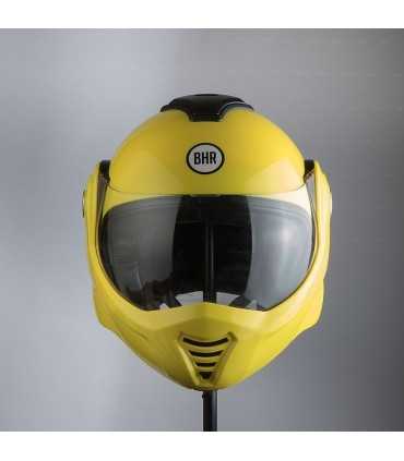 Bhr Reverse gelb schwarz Motorradhelm