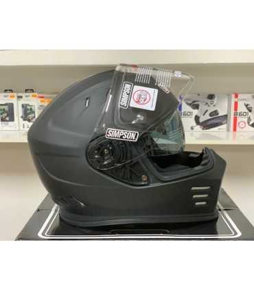 Casco Simpson Venom nero opaco 22.06