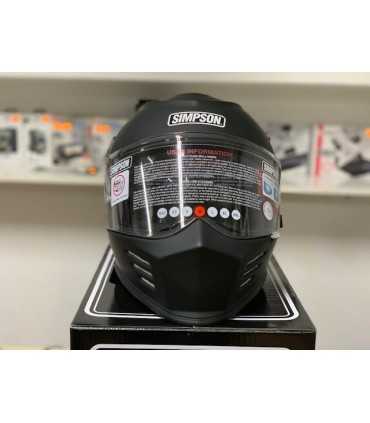 Casco Simpson Venom nero opaco 22.06