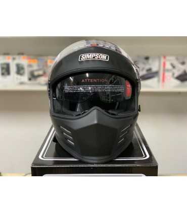 Casco Simpson Venom nero opaco 22.06