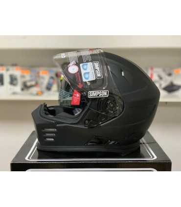 Casco Simpson Venom nero opaco 22.06