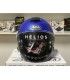 CASCO JET AIROH HELIOS BLU OPACO