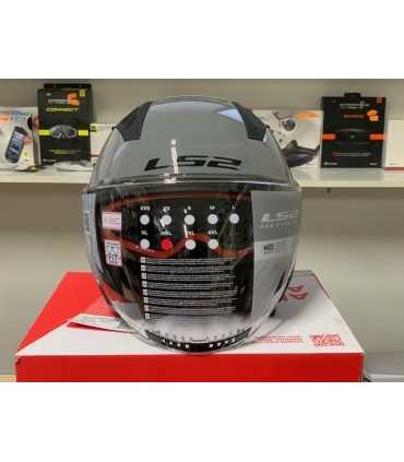 Casque jet LS2 Copter gris nardo