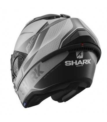 Casco Shark Evo Gt Encke grigio opaco nero