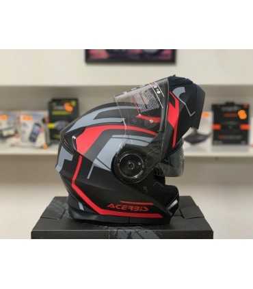 Casque Acerbis Serel multi noir rouge