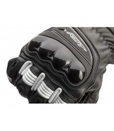 RST Pilot CE racing glove black white