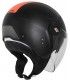 Casco jet Origine Alpha Next nero opaco rosso