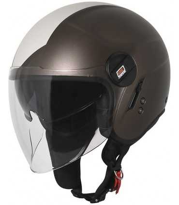 Casco jet Origine Alpha Next marrone