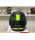 Casco jet LS2 Copter Urbane nero opaco giallo