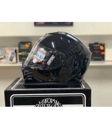 Simpson Venom black helmet 22.06