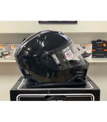 Simpson Venom black helmet 22.06