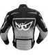 Berik Supersonic Motorradjacke schwarz grau