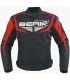 Berik Supersonic Motorradjacke schwarz rot