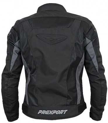 Prexport Sahara perforierte Jacke schwarz