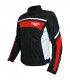 Veste Prexport Orion noir rouge