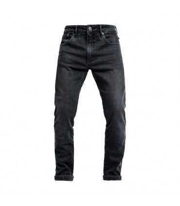 JOHN DOE PIONIER MONO JEANS VERWENDET SCHWARZ LANG 36