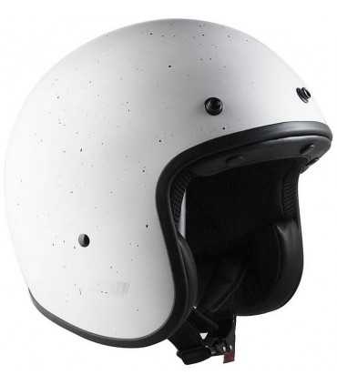 Casco jet Cgm Challenge bianco opaco