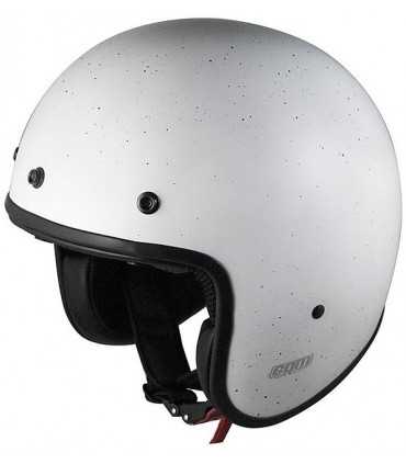 Casco jet Cgm Challenge bianco opaco